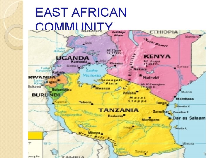 EAST AFRICAN COMMUNITY 11/23/2020 3 