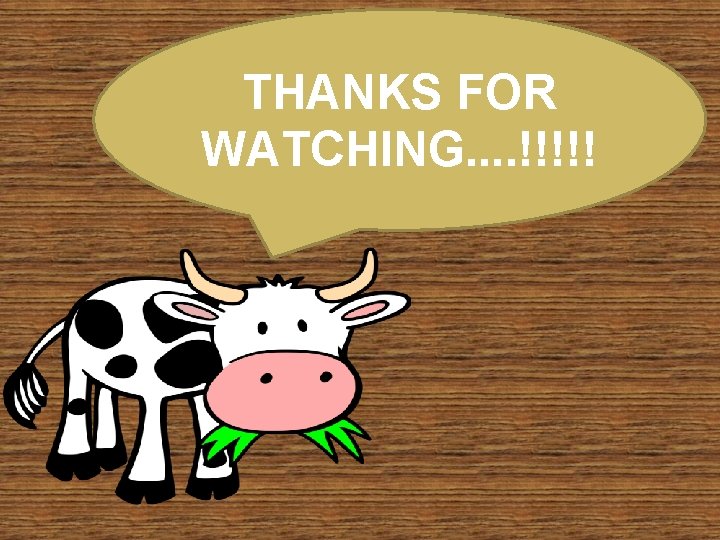 THANKS FOR WATCHING. . !!!!! 