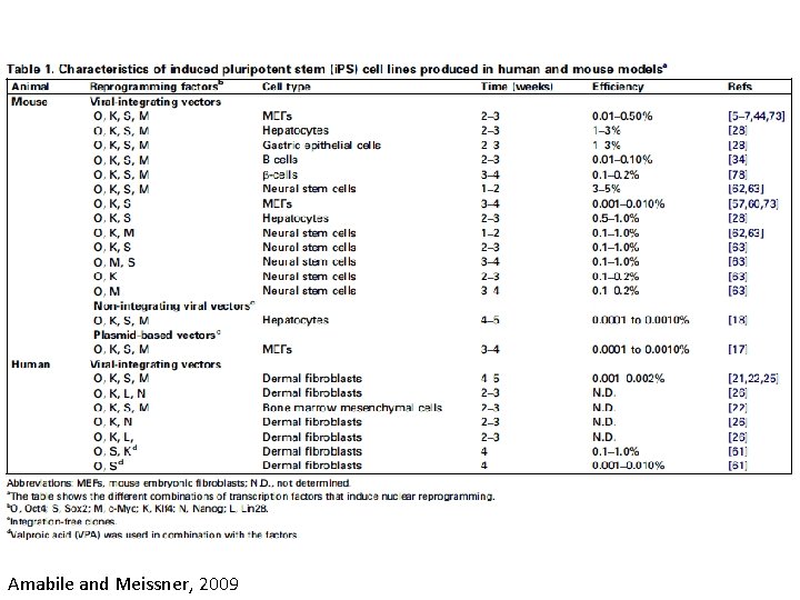 Amabile and Meissner, 2009 