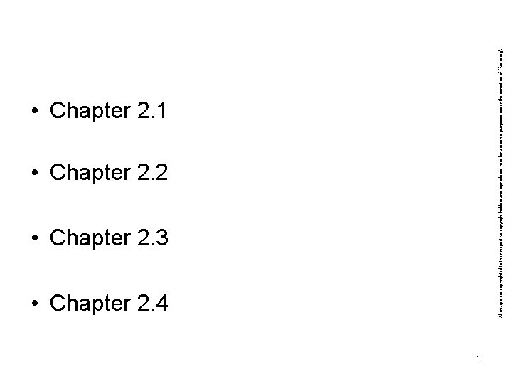  • Chapter 2. 2 • Chapter 2. 3 • Chapter 2. 4 All