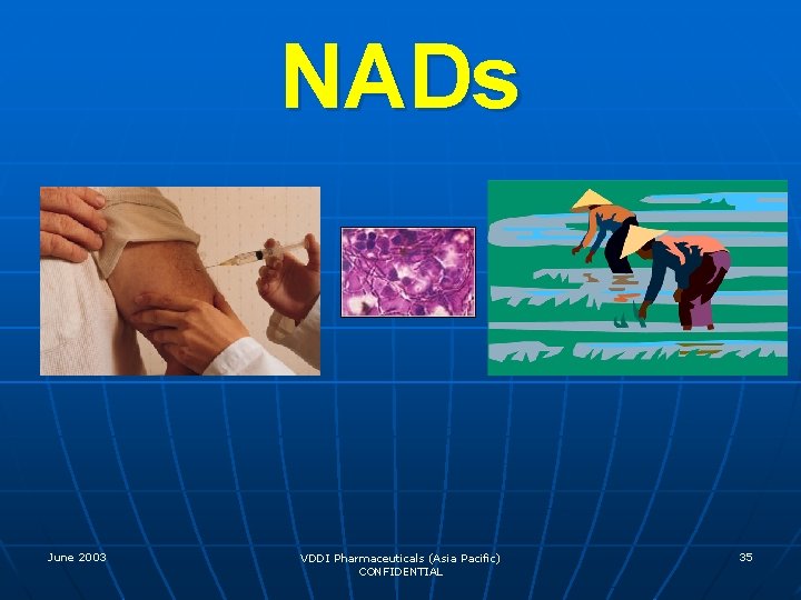 NADs June 2003 VDDI Pharmaceuticals (Asia Pacific) CONFIDENTIAL 35 