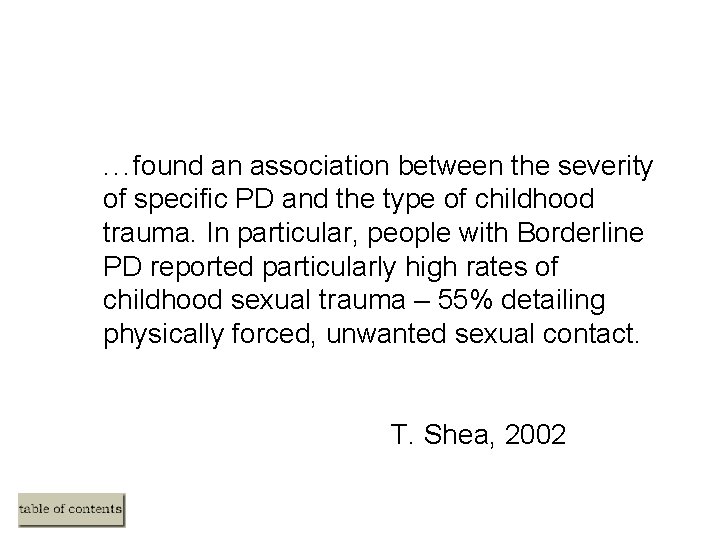 . . . found an association between the severity of specific PD and the