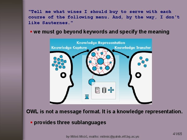 "Tell me what wines I should buy to serve with each course of the