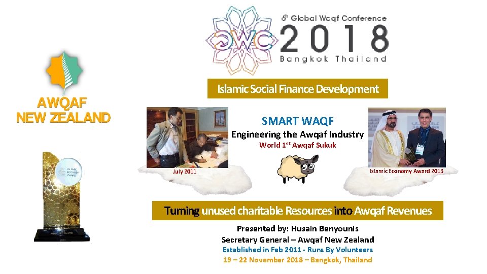 Islamic Social Finance Development SMART WAQF Engineering the Awqaf Industry World 1 st Awqaf