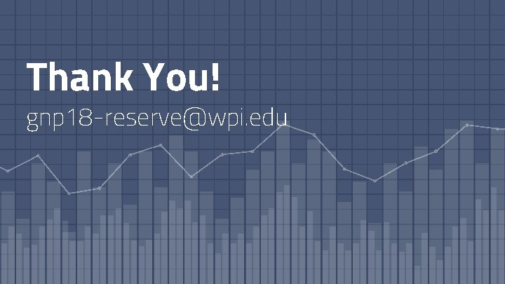 Thank You! gnp 18 -reserve@wpi. edu 