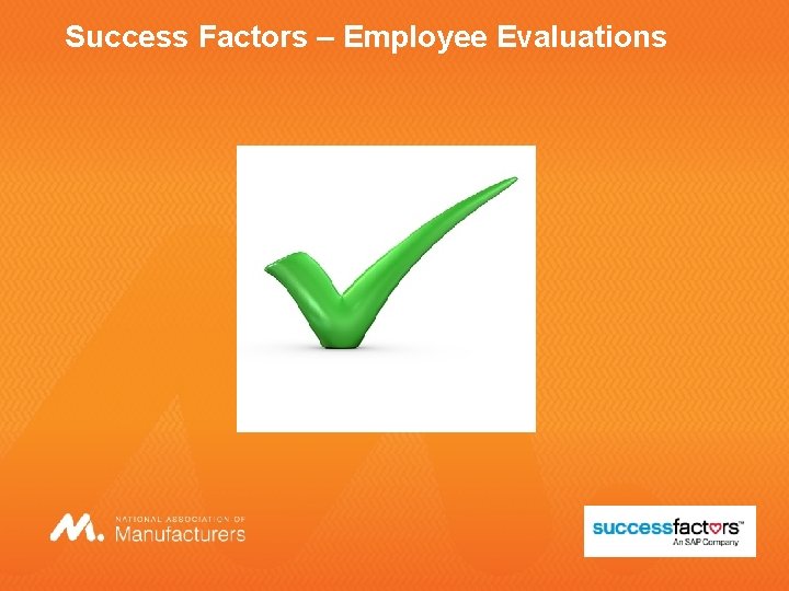 Success Factors – Employee Evaluations 