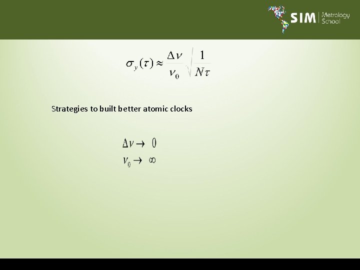 Strategies to built better atomic clocks 