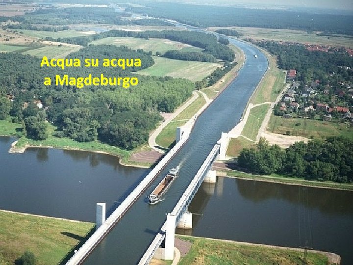 Acqua su acqua a Magdeburgo 