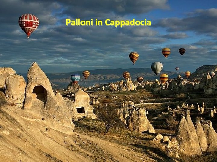 Palloni in Cappadocia 