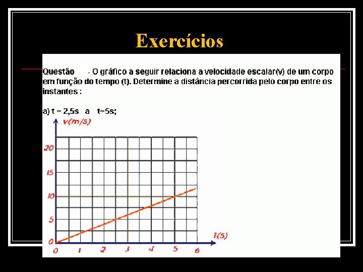 Exercícios Exercícios