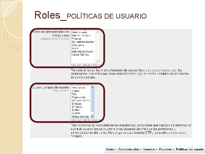 Roles_POLÍTICAS DE USUARIO Roles_POLÍTICAS DE USUARIO