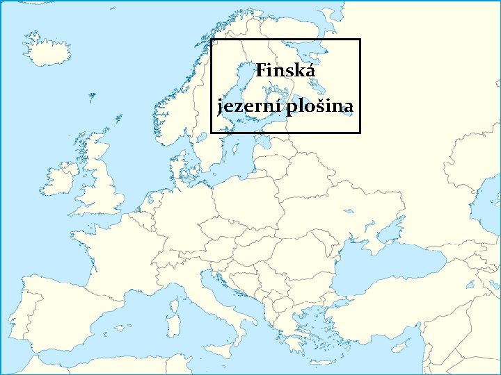 Finská jezerní plošina 