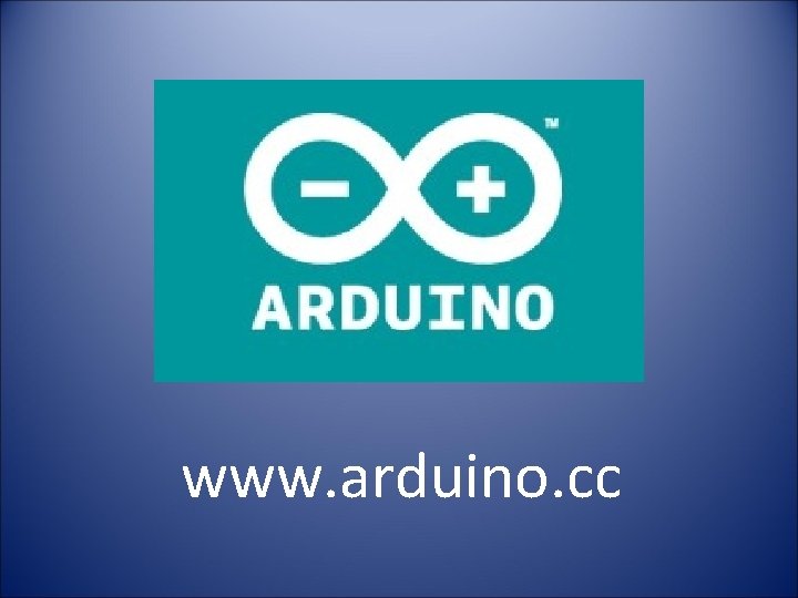 www. arduino. cc 