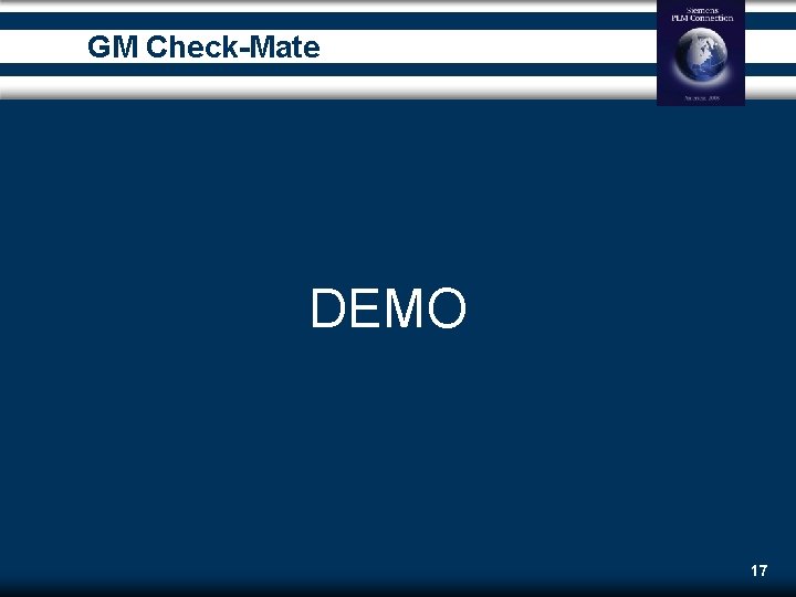 GM Check-Mate DEMO 17 