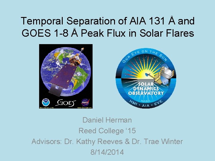 Temporal Separation of AIA 131 Å and GOES 1 -8 Å Peak Flux in