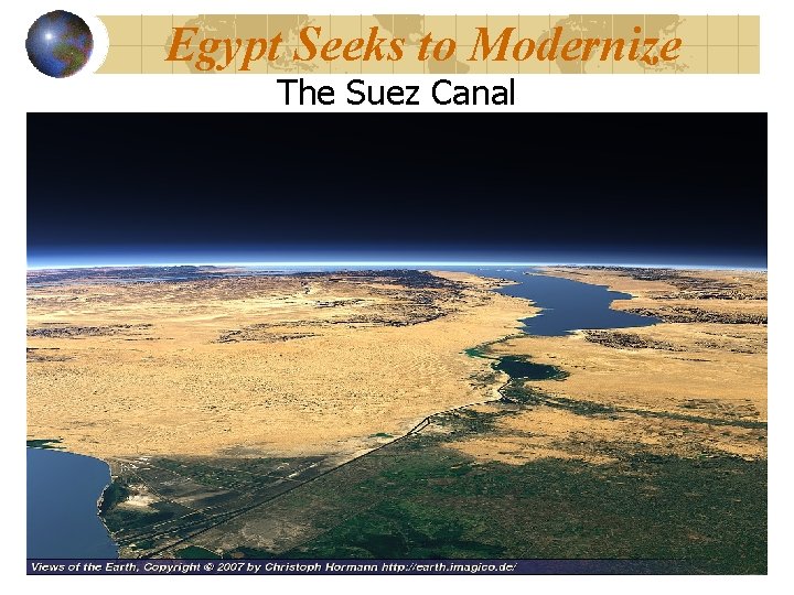 Egypt Seeks to Modernize The Suez Canal 