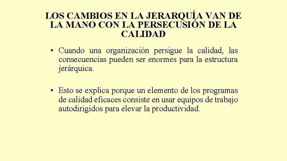 LOS CAMBIOS EN LA JERARQUÍA VAN DE LA MANO CON LA PERSECUSIÓN DE LA