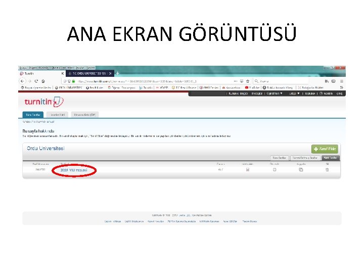 ANA EKRAN GÖRÜNTÜSÜ 2019 YILI TEZLERİ 