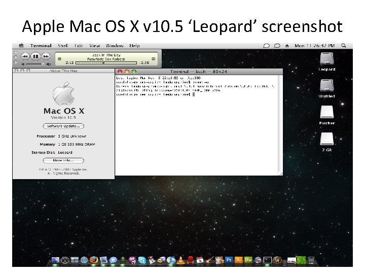 Apple Mac OS X v 10. 5 ‘Leopard’ screenshot 