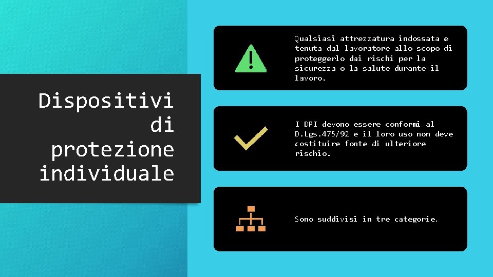 Qualsiasi attrezzatura indossata e tenuta dal lavoratore allo scopo di proteggerlo dai rischi per