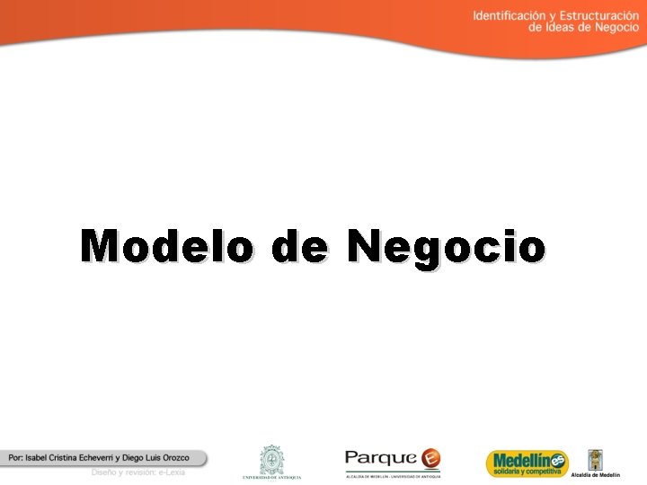 Modelo de Negocio 