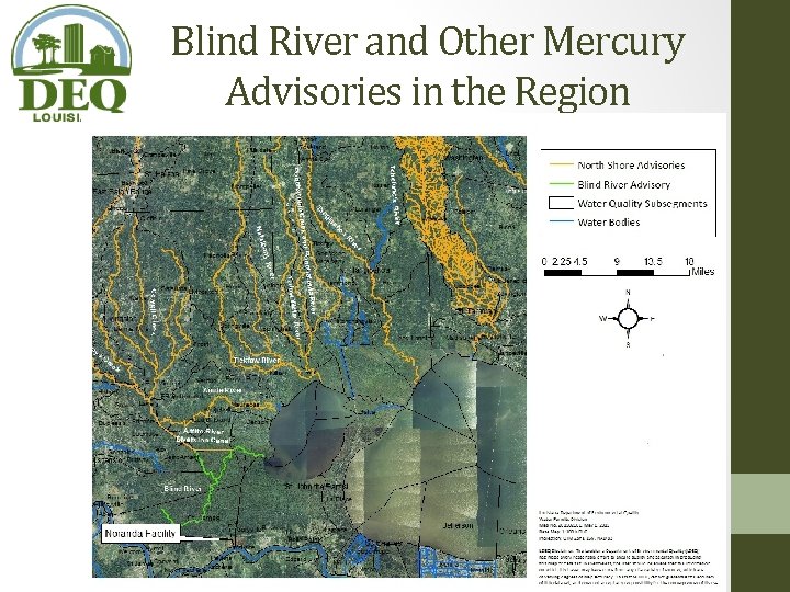 Blind River and Other Mercury Advisories in the Region Blind River and Other Mercury Advisories in the Region
