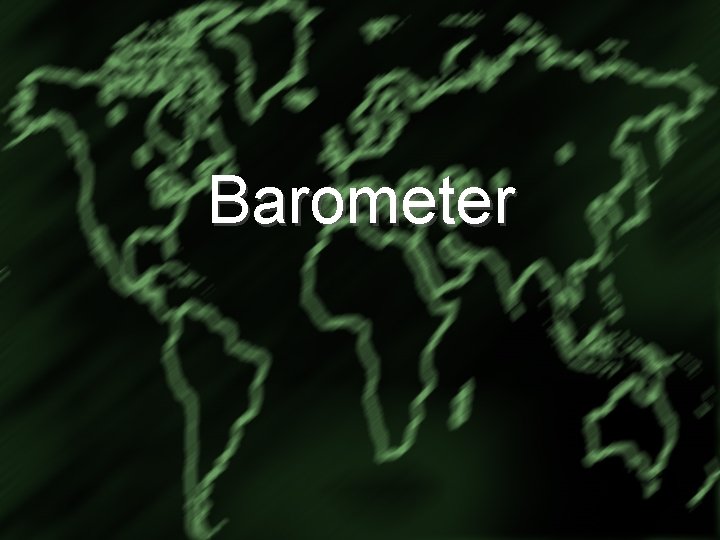 Barometer 