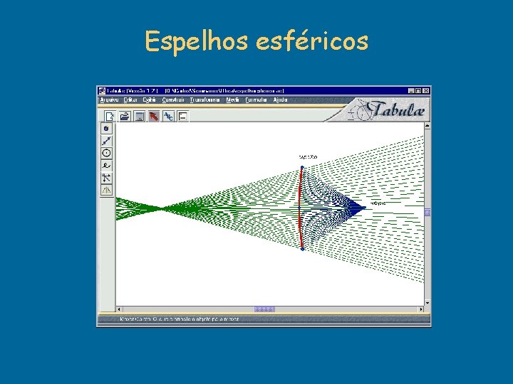 Espelhos esféricos Espelhos esféricos