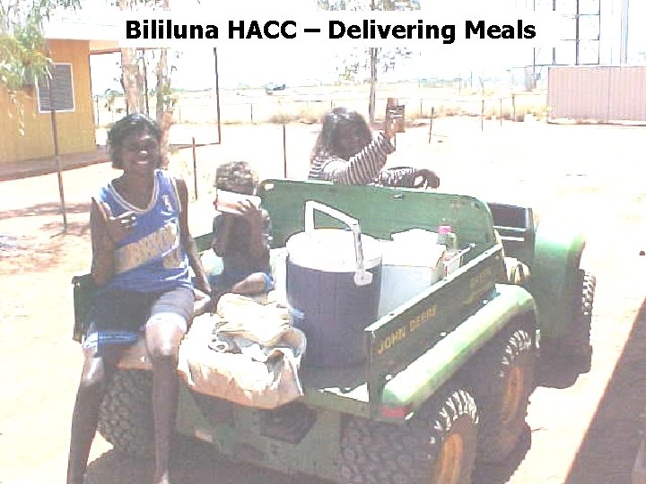 Bililuna HACC – Delivering Meals 