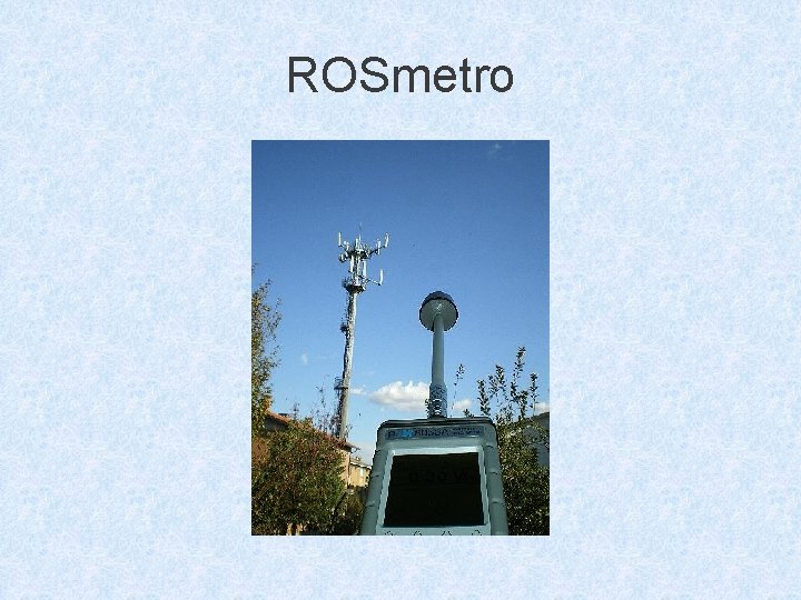 ROSmetro 