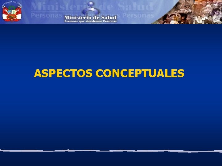 ASPECTOS CONCEPTUALES 