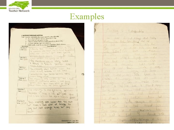 Examples 