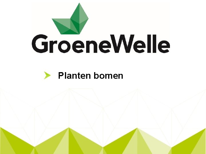 Planten bomen 