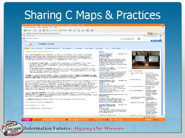 Sharing C Maps & Practices 
