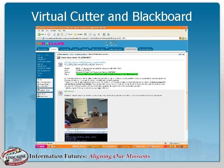 Virtual Cutter and Blackboard 