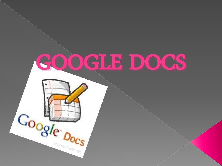 GOOGLE DOCS 