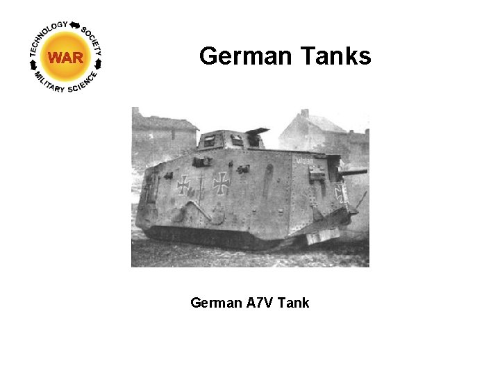 German Tanks German A 7 V Tank 