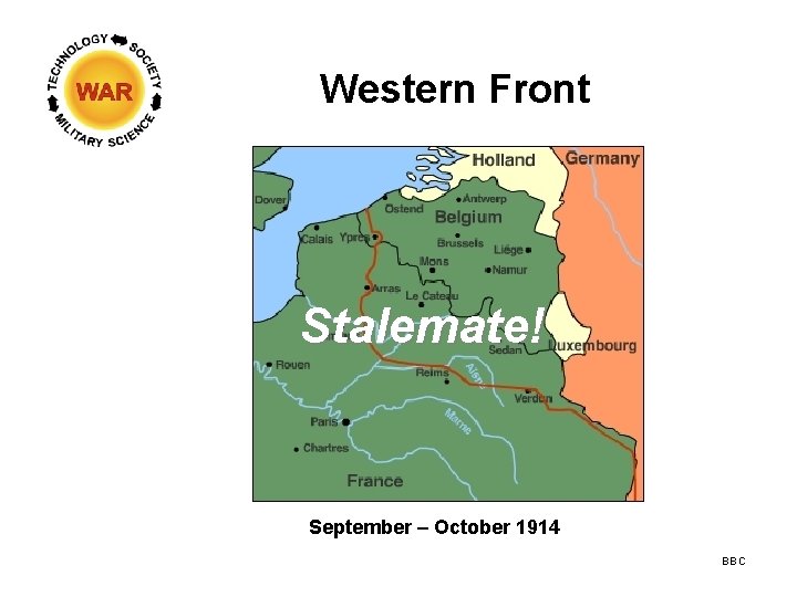 Western Front Stalemate! September – October 1914 BBC 