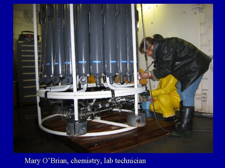 Mary O’Brian, chemistry, lab technician 