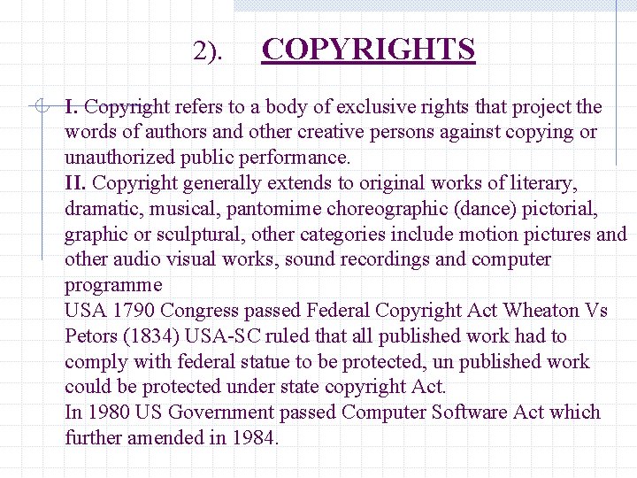 WHAT IS INTELLECTUAL PROPERTY LAWS INTRODUCTION TO IPRs