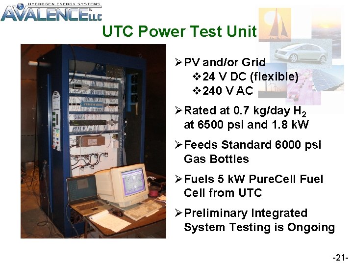 UTC Power Test Unit ØPV and/or Grid v 24 V DC (flexible) v 240