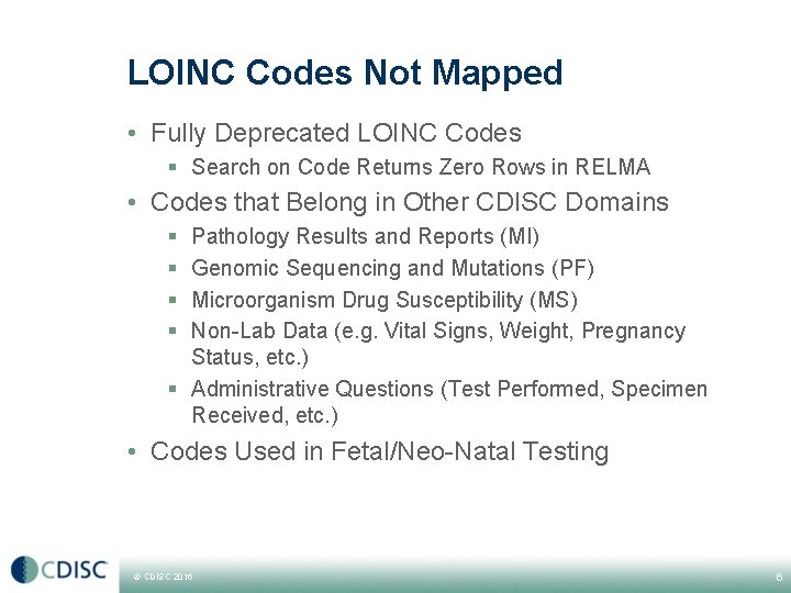 LOINC Codes Not Mapped • Fully Deprecated LOINC Codes § Search on Code Returns LOINC Codes Not Mapped • Fully Deprecated LOINC Codes § Search on Code Returns