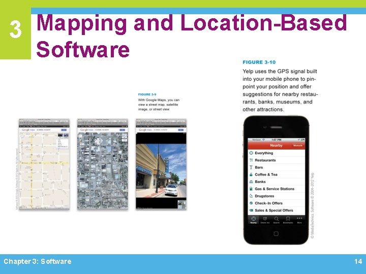 3 Mapping and Location-Based Software Chapter 3: Software 14 3 Mapping and Location-Based Software Chapter 3: Software 14