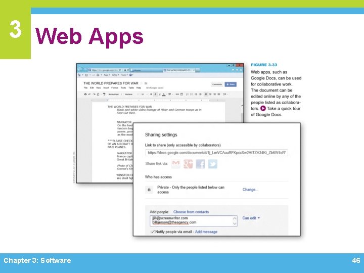 3 Web Apps Chapter 3: Software 46 3 Web Apps Chapter 3: Software 46