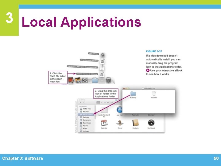 3 Local Applications Chapter 3: Software 50 3 Local Applications Chapter 3: Software 50