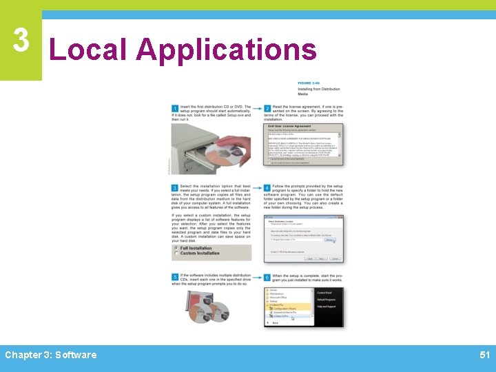 3 Local Applications Chapter 3: Software 51 3 Local Applications Chapter 3: Software 51