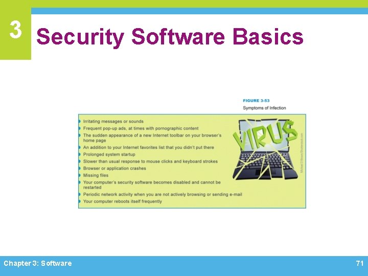 3 Security Software Basics Chapter 3: Software 71 3 Security Software Basics Chapter 3: Software 71
