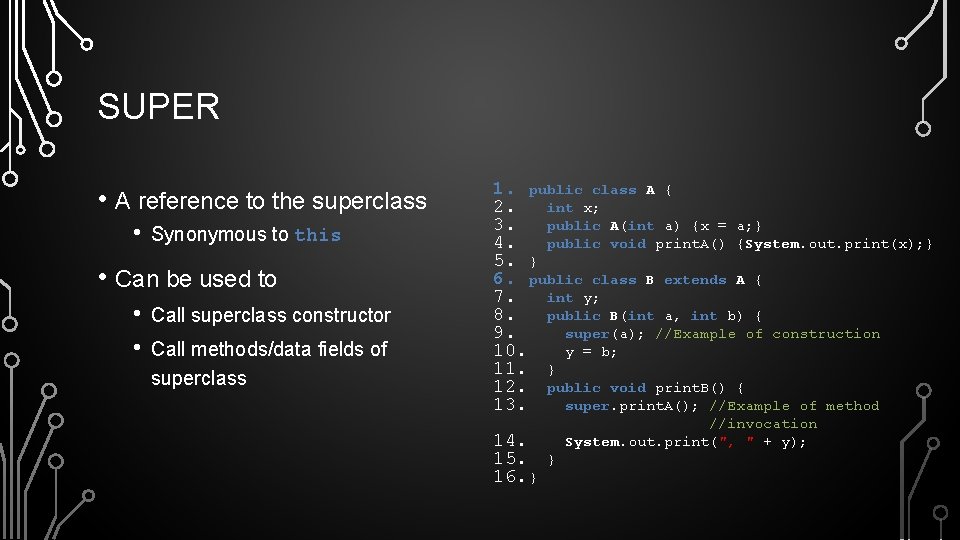 CH 2 OBJECTORIENTED PROGRAMMING ACKNOWLEDGEMENT THESE SLIDES ARE