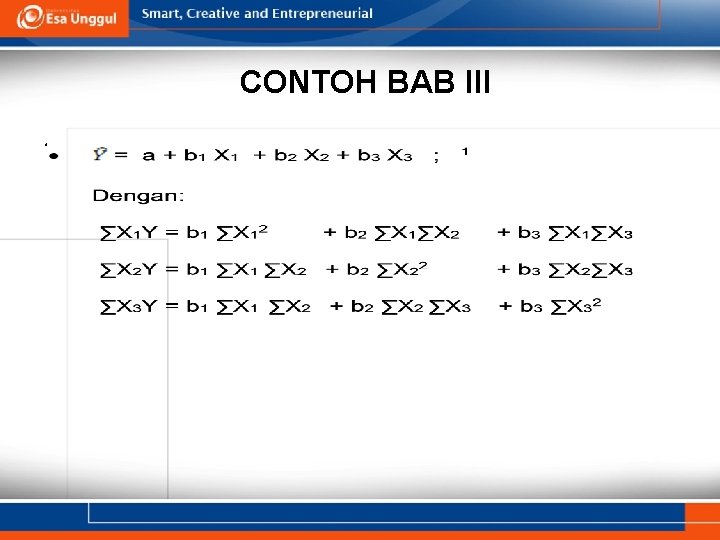 CONTOH BAB III. 