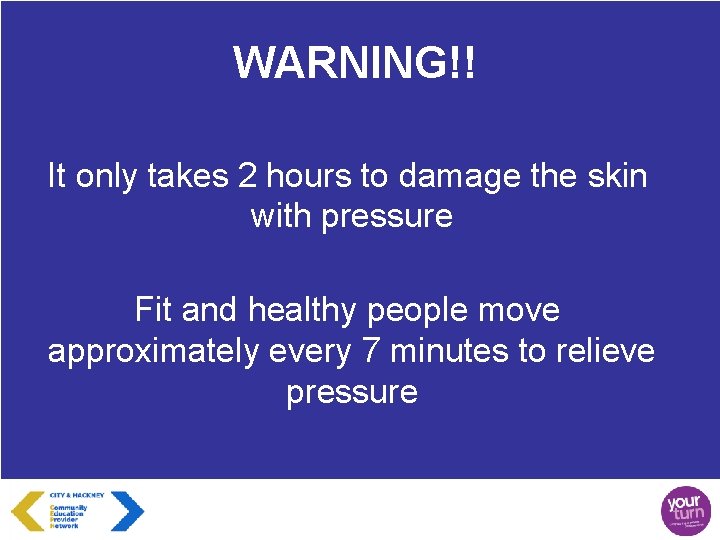 WARNING!! It only takes 2 hours to damage the skin with pressure Fit and